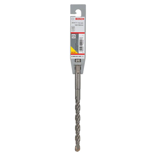 Bosch SDS Hammer Drill Bit For Concrete, 10mm x 160mm, 210mm, 260mm, 310mm, 360mm or 450mm