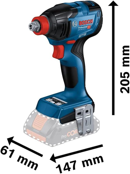 Bosch Professional 18V 210-C Impact Driver (Holds 1/4" Hex Shank & 1/2" Square Drive)