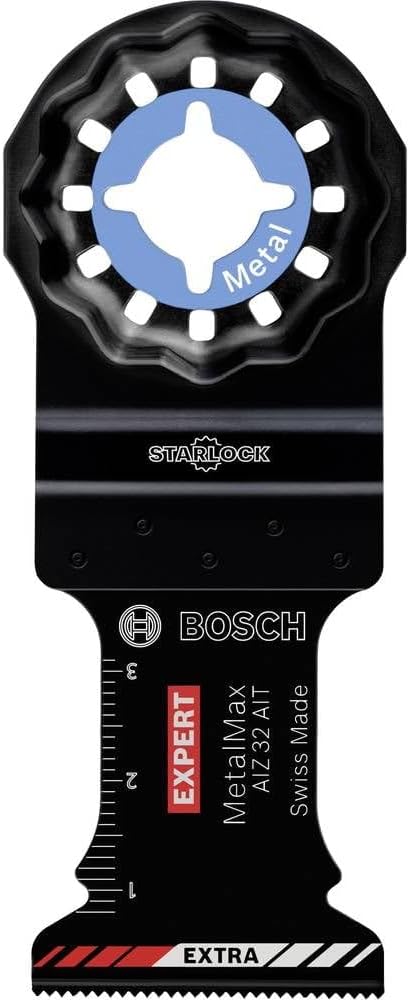 Bosch Professional Expert Metalmax Multitool Blade (32mm For Steel, Stainless Steel)