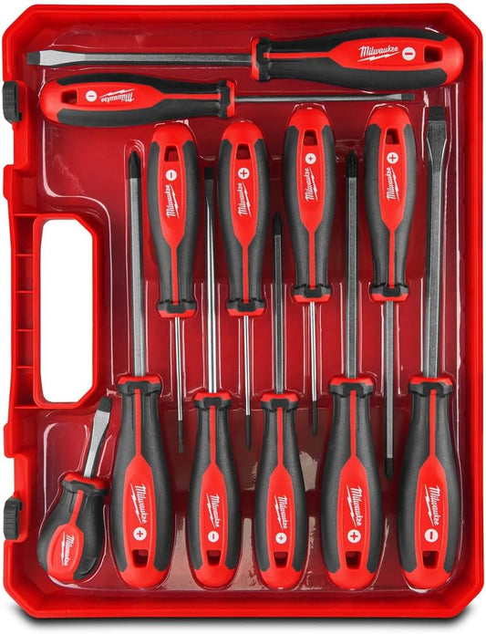 Milwaukee Screwdriver Set (12 Pieces)