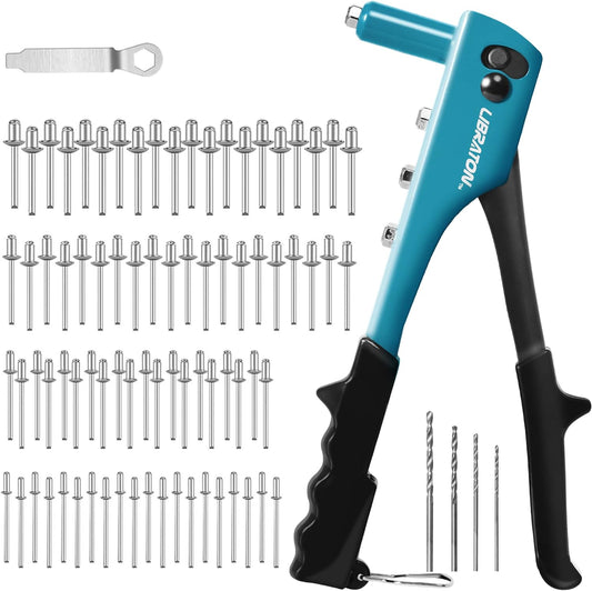 Libatron Pop Rivet Gun & 80 Rivets