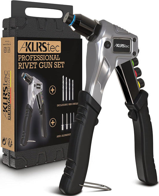 KLRStec Professional Pop Rivet Gun & 120 Pop Rivets